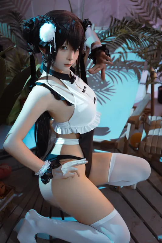 蠢沫沫 NO.322 熊猫娘 – 008.webp