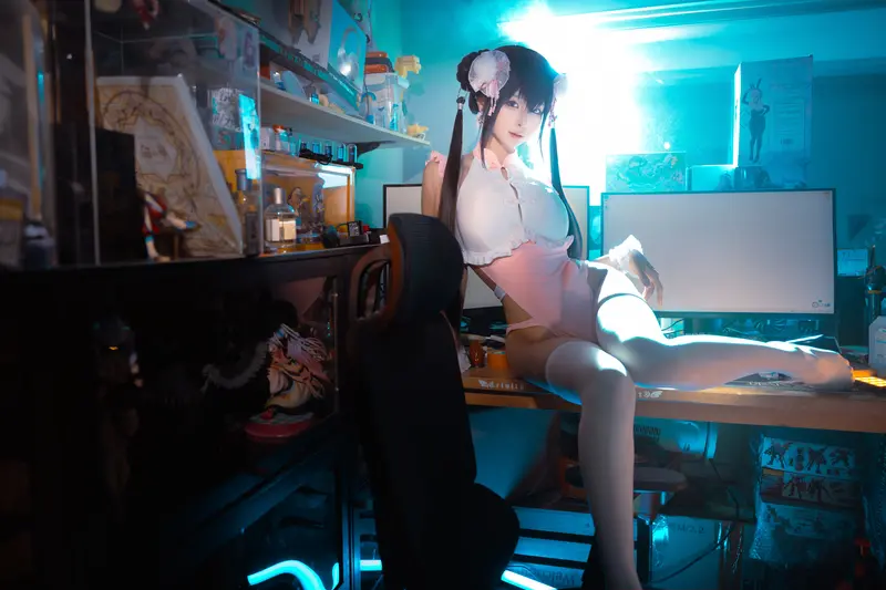 蠢沫沫 NO.322 熊猫娘 – 064.webp