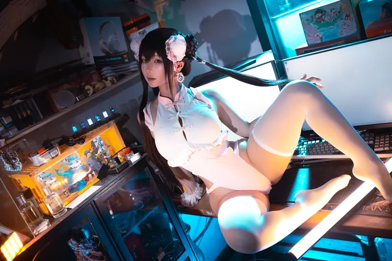 蠢沫沫 NO.322 熊猫娘 – 073.webp