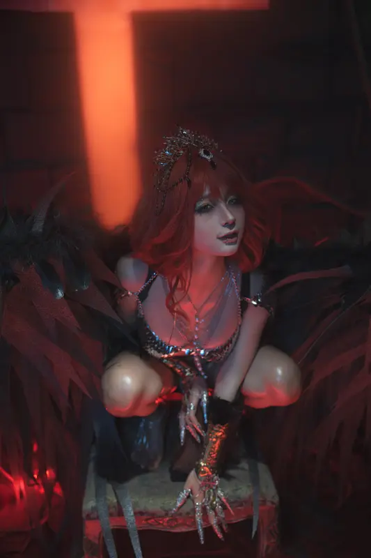 蠢沫沫 NO.323 黑天使 – 022.webp