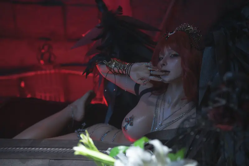 蠢沫沫 NO.323 黑天使 – 110.webp
