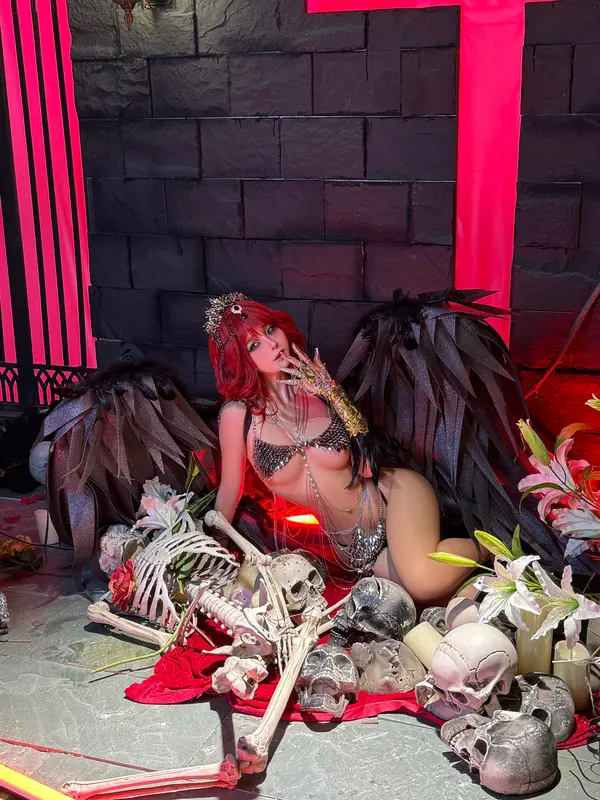 蠢沫沫 NO.323 黑天使 – 152.webp