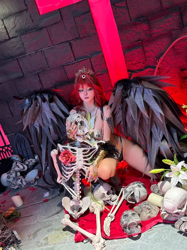 蠢沫沫 NO.323 黑天使 – 155.webp