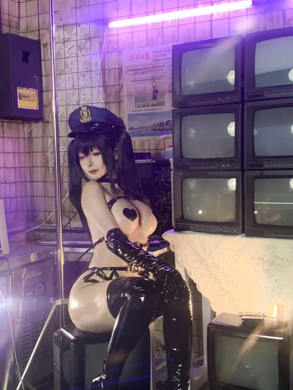 蠢沫沫 NO.324 沙希女警花絮 – 026.webp