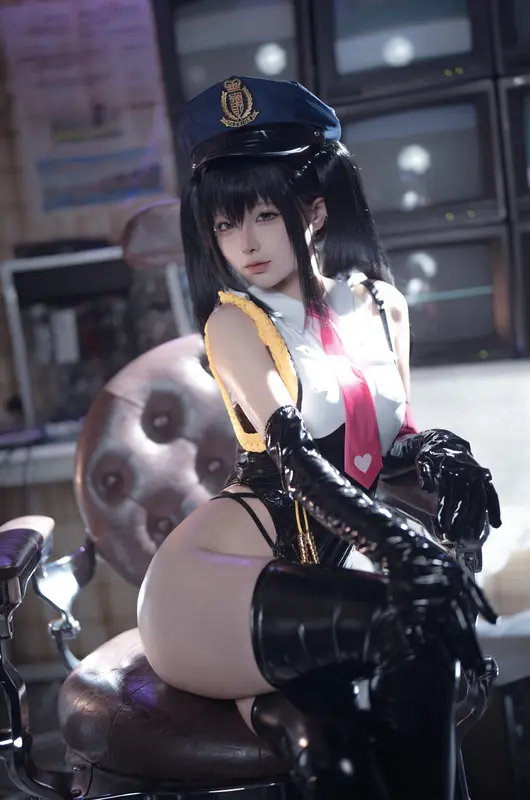蠢沫沫 NO.324 沙希女警 – 001.webp