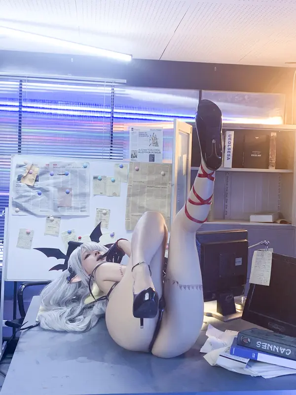 蠢沫沫 NO.326 银镜伊织花絮 – 045.webp