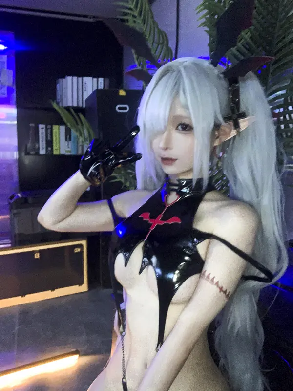 蠢沫沫 NO.326 银镜伊织花絮 – 046.webp
