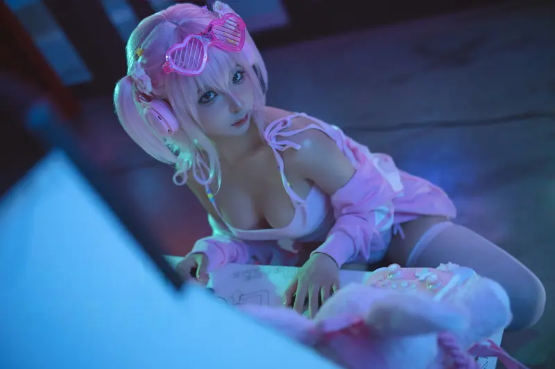 蠢沫沫 NO.329 Game Girls – 049.webp