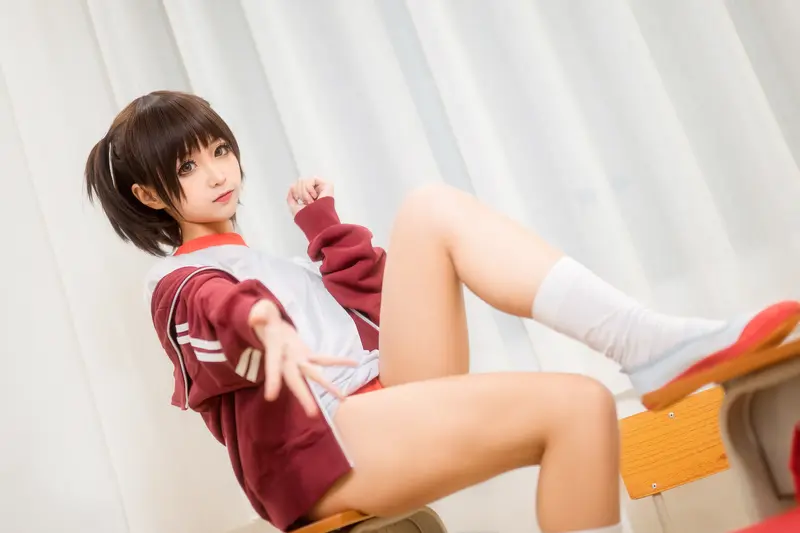 蠢沫沫 NO.33 体操服红 – 005.webp