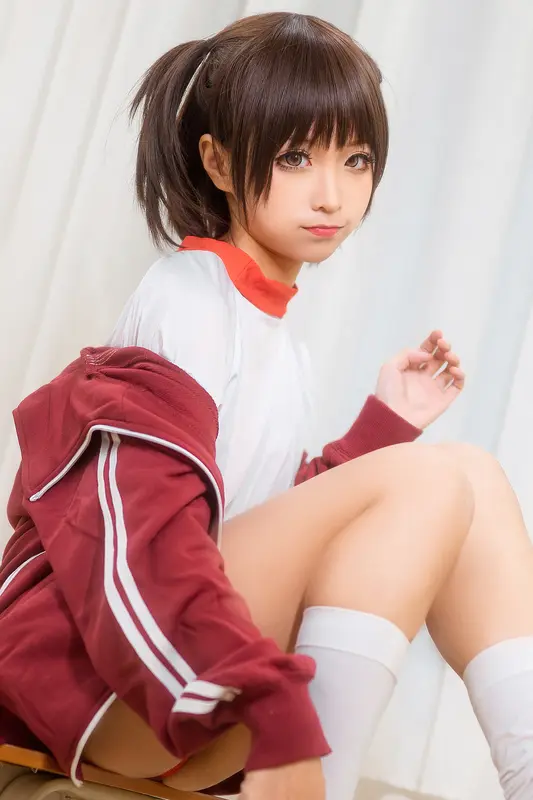 蠢沫沫 NO.33 体操服红 – 006.webp