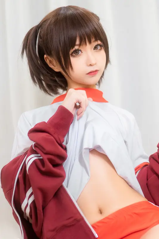 蠢沫沫 NO.33 体操服红 – 019.webp