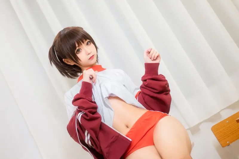 蠢沫沫 NO.33 体操服红 – 022.webp