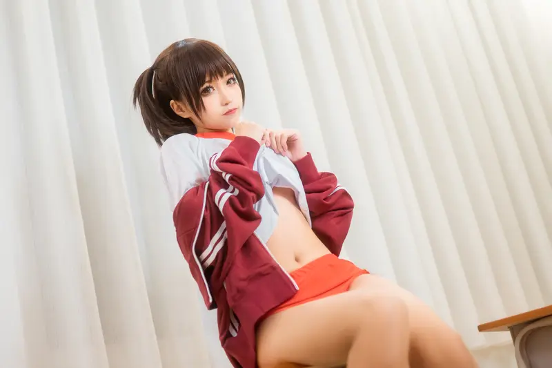 蠢沫沫 NO.33 体操服红 – 024.webp