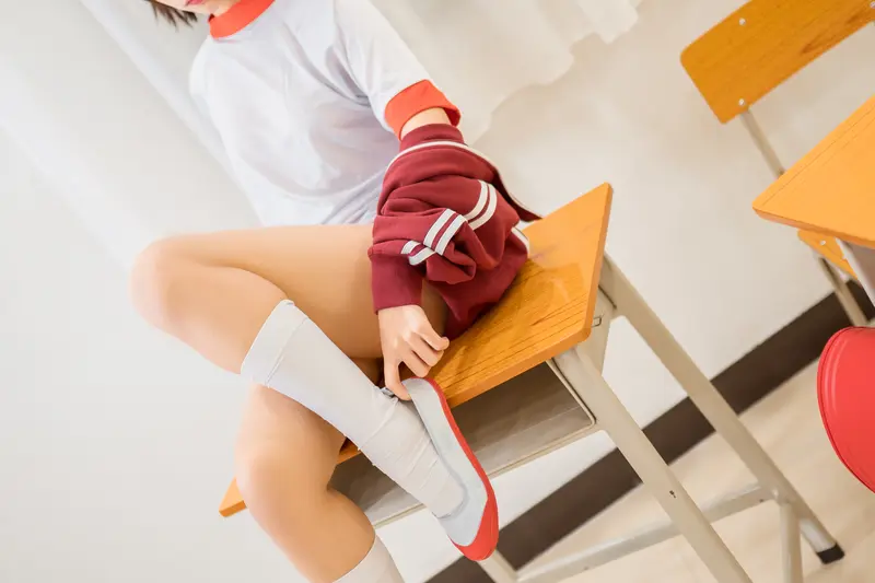 蠢沫沫 NO.33 体操服红 – 045.webp
