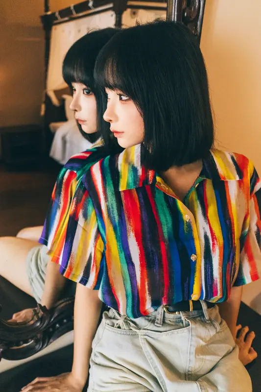 蠢沫沫 NO.345 凝视 – 012.webp