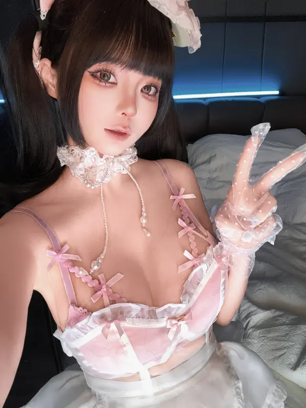 蠢沫沫 NO.348 2025年1月合集 性感女仆 – 014.webp
