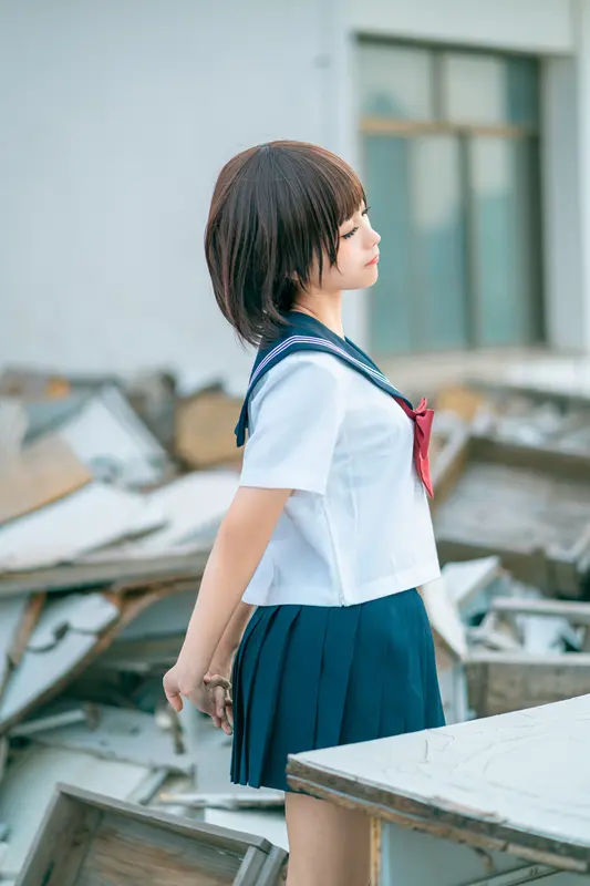 蠢沫沫 NO.35 天台jk – 004.webp