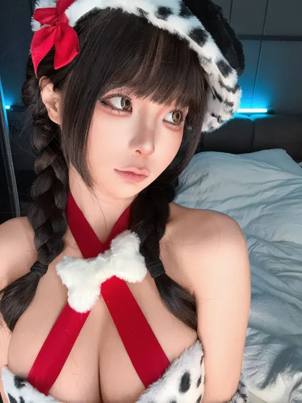 蠢沫沫 NO.356 2025年2月自拍 情趣奶牛 – 013.webp