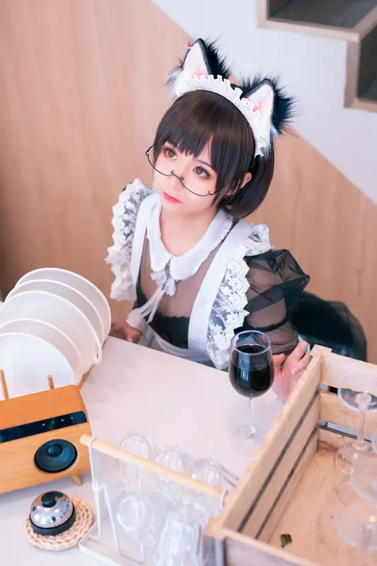 蠢沫沫 NO.36 透明女仆 – 003.webp