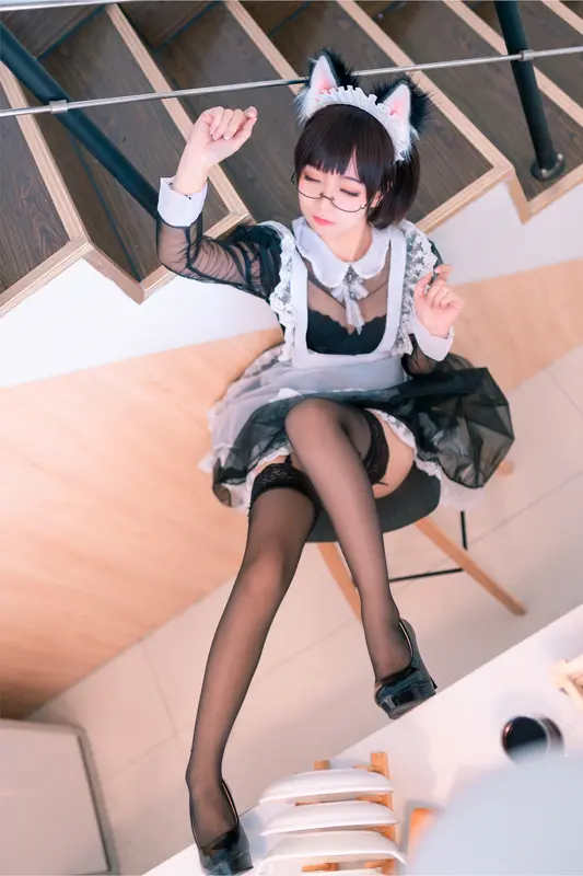 蠢沫沫 NO.36 透明女仆 – 008.webp