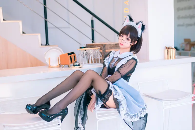 蠢沫沫 NO.36 透明女仆 – 012.webp