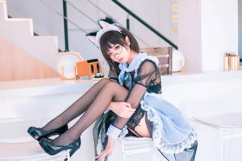 蠢沫沫 NO.36 透明女仆 – 014.webp