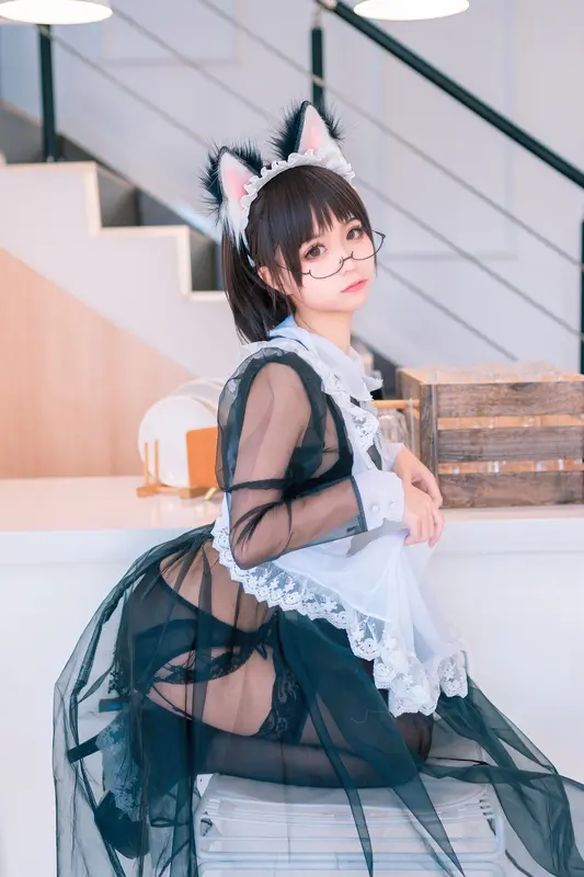 蠢沫沫 NO.36 透明女仆 – 021.webp