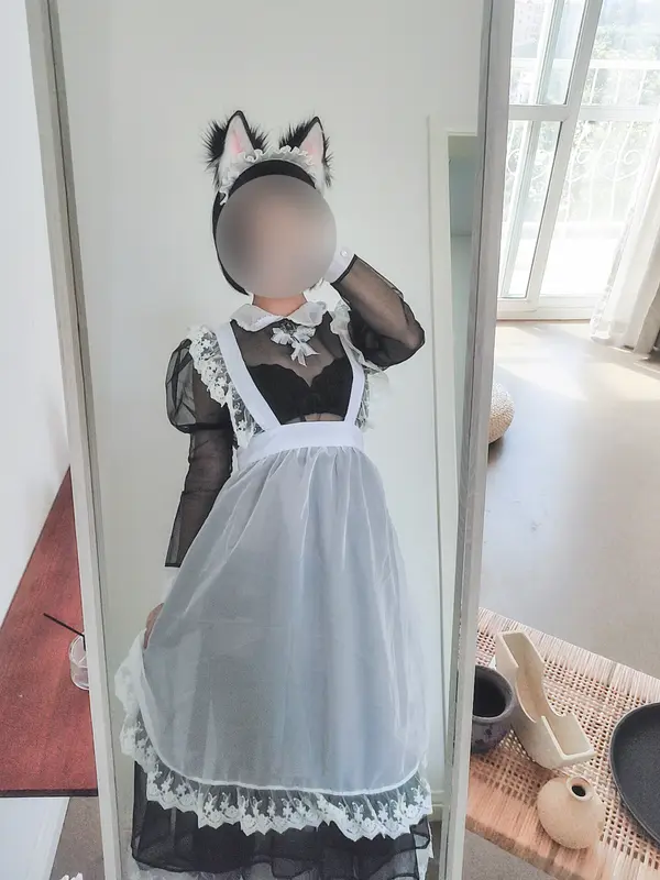 蠢沫沫 NO.37 透明女仆自拍 – 035.webp