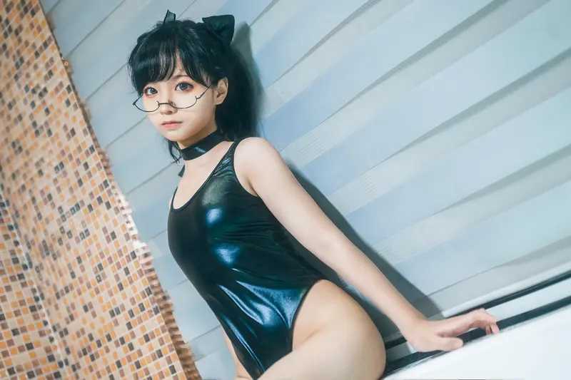蠢沫沫 NO.49 猫耳死库水 – 002.webp