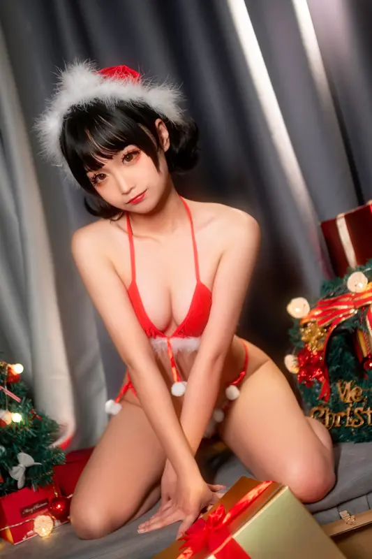 蠢沫沫 NO.51 圣诞箱子 – 027.webp