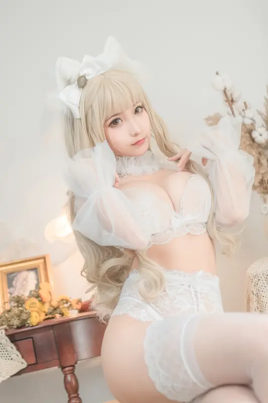 蠢沫沫 NO.58 白猫 – 006.webp