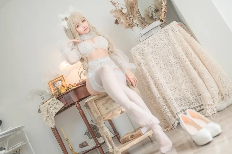 蠢沫沫 NO.58 白猫 – 009.webp
