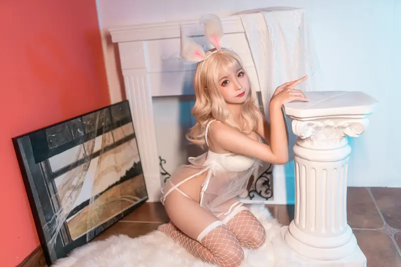 蠢沫沫 NO.61 小白兔 – 005.webp