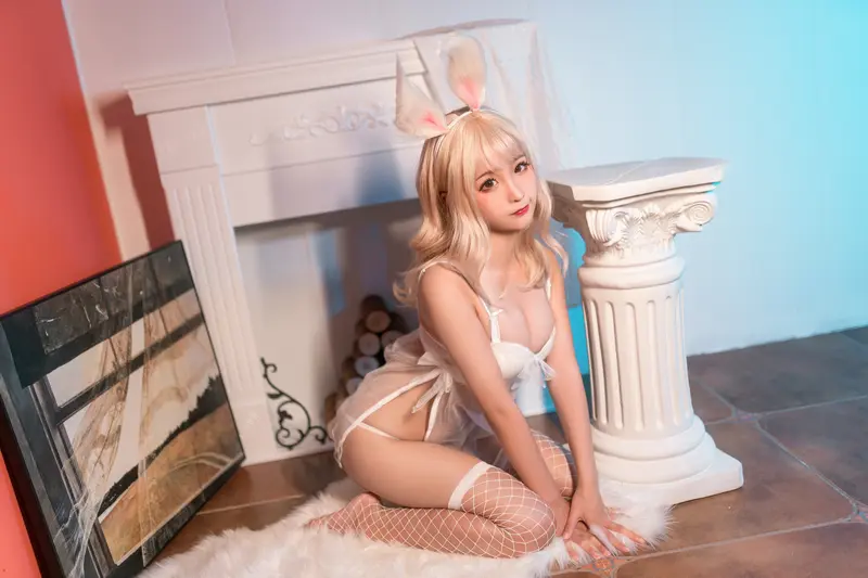蠢沫沫 NO.61 小白兔 – 011.webp