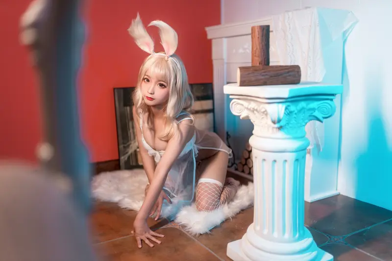 蠢沫沫 NO.61 小白兔 – 021.webp