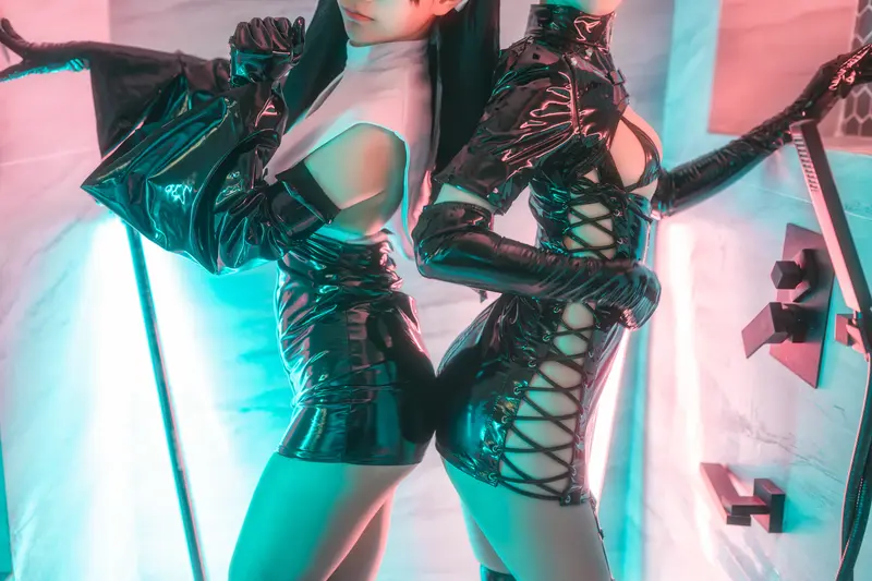 蠢沫沫 NO.71 修女×护士 – 014.webp