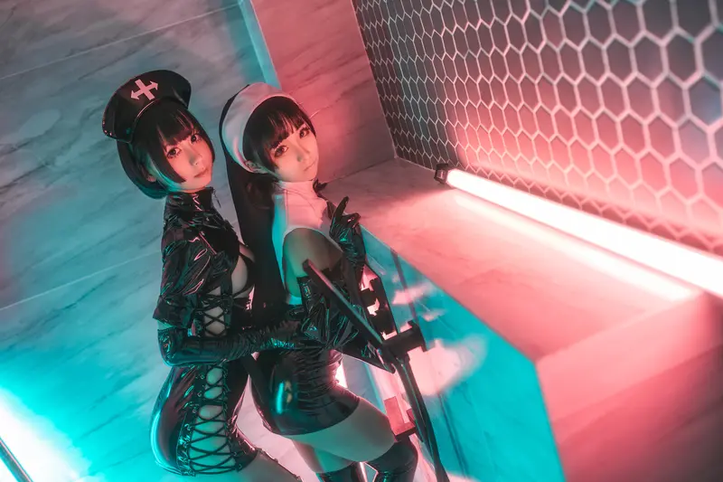 蠢沫沫 NO.71 修女×护士 – 025.webp