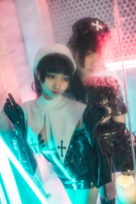 蠢沫沫 NO.71 修女×护士 – 036.webp