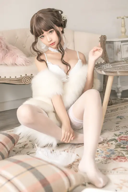 蠢沫沫 NO.76 毛披肩 – 019.webp