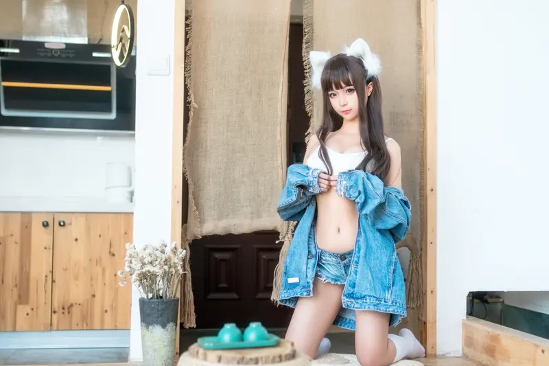 蠢沫沫 NO.80 牛仔衣 – 014.webp