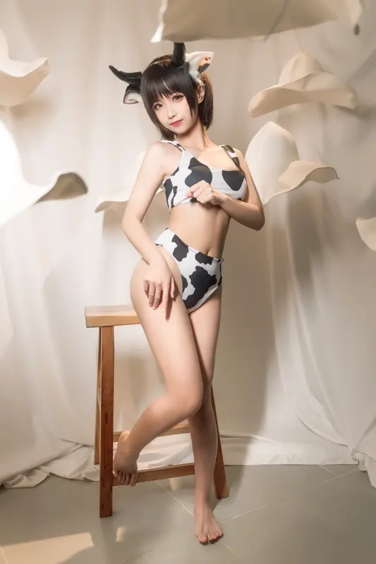 蠢沫沫 NO.82 花花牛 – 011.webp
