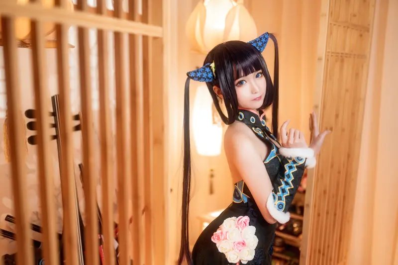 蠢沫沫 NO.85 杨玉环二破 – 012.webp