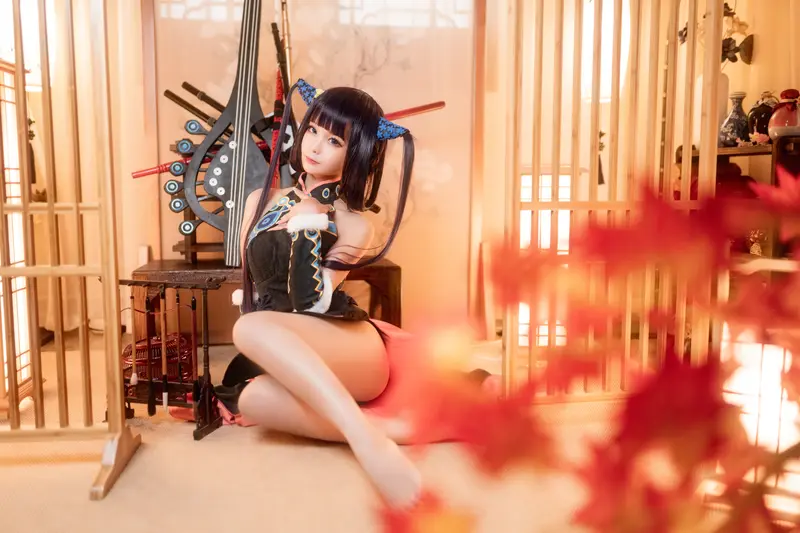 蠢沫沫 NO.85 杨玉环二破 – 014.webp