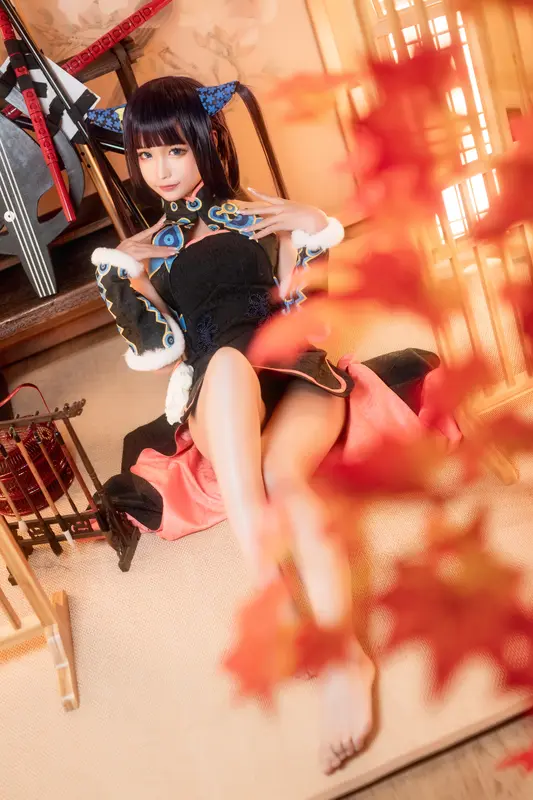 蠢沫沫 NO.85 杨玉环二破 – 016.webp